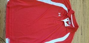 Under armour mens small loose polo.